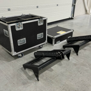 2x Nexo GPT-bumper incl. 1x K-TEG flightcase